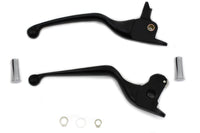 HARLEY Black Wide Tamer Hand Lever Set Fits 2014-2016 FLT,