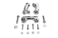 HARLEY Chrome 4-3/4 inch Riser Set Fits 1997-2006 FXST,