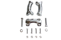 HARLEY Chrome 4-3/4 inch Riser Set Fits 1997-2006 FXST,