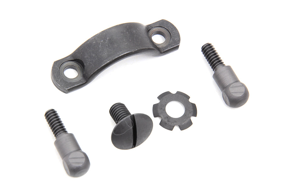 HARLEY Parkerized Brake Hand Lever Screw Kit Fits 1936-1940 EL,   1936-1940 U,   1936-1940 W,