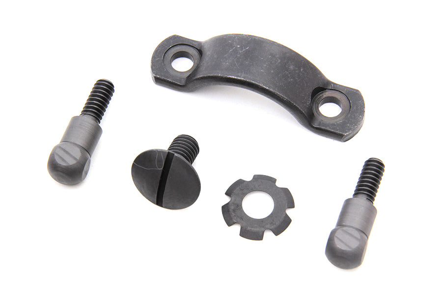 HARLEY Parkerized Brake Hand Lever Screw Kit Fits 1936-1940 EL,   1936-1940 U,   1936-1940 W,