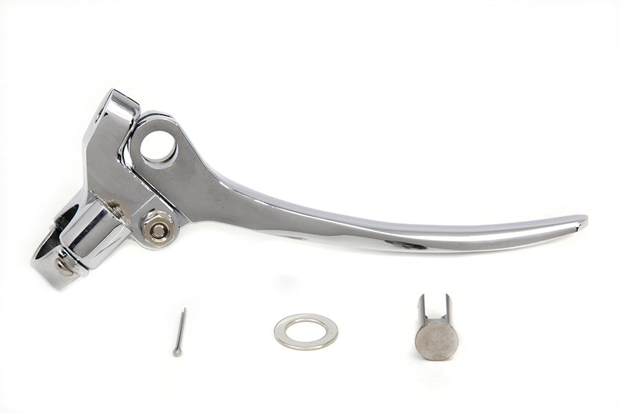 HARLEY Chrome Replica Brake Hand Lever Assembly Fits 1941-1948 FL,   1941-1948 EL,   1941-1948 W,