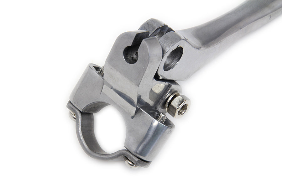 HARLEY Polished Clutch/Brake Hand Lever Assembly Fits 1949-1964 FL, brake 1952-1964 FL, clutch