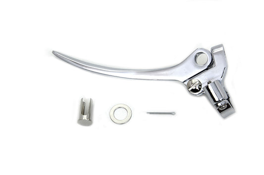 HARLEY Chrome Clutch/Brake Hand Lever Assembly Fits 1949-1964 FL, brake 1952-1964 FL, clutch