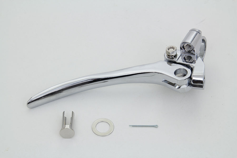 HARLEY Chrome Clutch/Brake Hand Lever Assembly Fits 1949-1964 FL, brake 1952-1964 FL, clutch