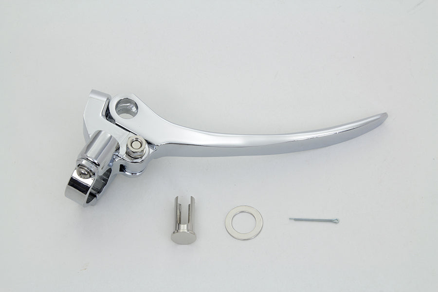HARLEY Chrome Clutch/Brake Hand Lever Assembly Fits 1949-1964 FL, brake 1952-1964 FL, clutch