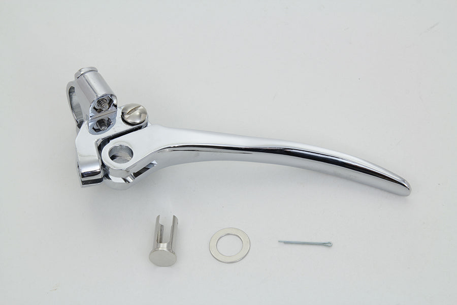 HARLEY Chrome Clutch/Brake Hand Lever Assembly Fits 1949-1964 FL, brake 1952-1964 FL, clutch