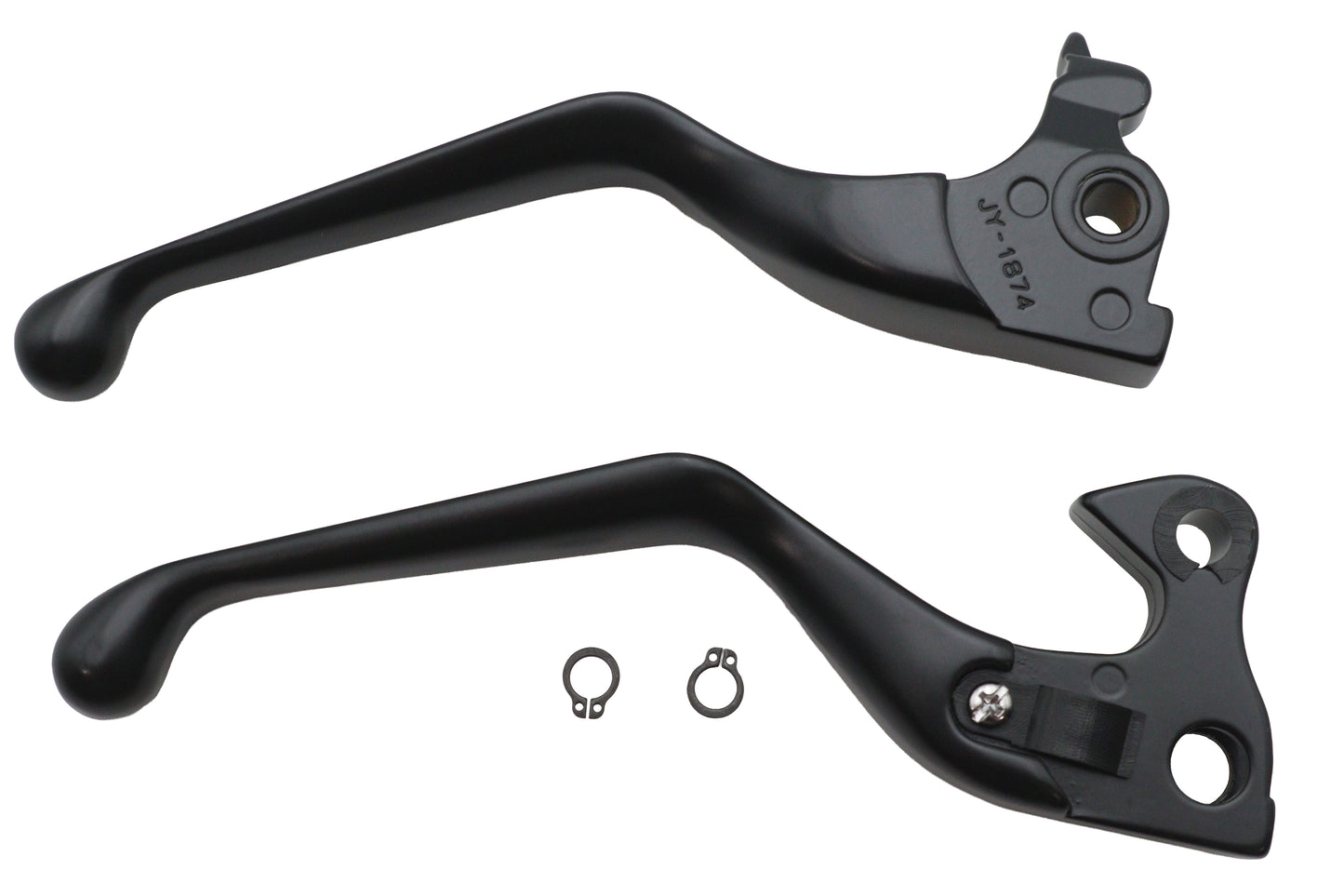 HARLEY Wide Hand Lever Kit Black Fits 2014-2022 XL,