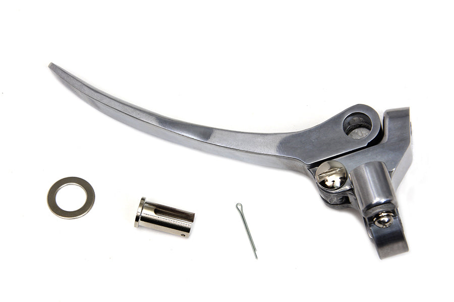 HARLEY Polished Brake Lever Assembly Fits 1941-1942 FL,   1941-1942 EL,   1941-1942 W,   1941-1942 U