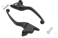 HARLEY Black Narrow Smooth Contour Hand Lever Set Fits 2008-2013 FLT,