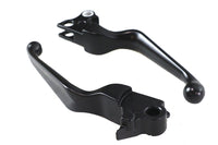 HARLEY Black Smooth Contour Hand Lever Set Fits 2008-2014 FXST,   2008-2014 FLST,   2008-2014 FXD,