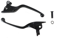 HARLEY Black Smooth Contour Tamer Hand Lever Set Fits 2008-2013 FLT,