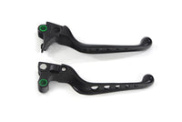 HARLEY Black Drilled Hand Lever Set Fits 1996-2007 FXST,   1996-2007 FLST,   1996-2007 FXD,   1996-2