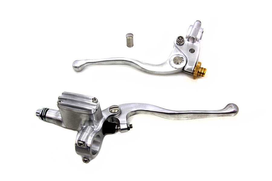 HARLEY Vintage Hand Lever Control Kit Polished Fits 0-  Custom, application