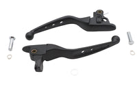 HARLEY 4 Hole Hand Lever Set Black Fits 2021-2023 FLHT,   2021-2023 FLHR,   2021-2023 FLHX,   2021-2