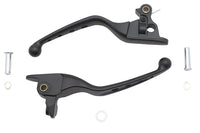 HARLEY 4 Hole Hand Lever Set Black Fits 2021-2023 FLHT,   2021-2023 FLHR,   2021-2023 FLHX,   2021-2