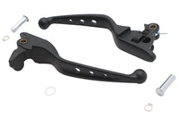 HARLEY 4 Hole Hand Lever Set Black Fits 2021-2023 FLHT,   2021-2023 FLHR,   2021-2023 FLHX,   2021-2