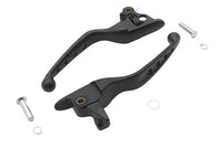 HARLEY 4 Hole Hand Lever Set Black Fits 2021-2023 FLHT,   2021-2023 FLHR,   2021-2023 FLHX,   2021-2