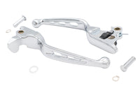 HARLEY 3 Slot Hand Lever Set Chrome Fits 2021-2023 FLHT,   2021-2023 FLHR,   2021-2023 FLHX,   2021-