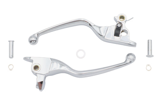 HARLEY Wide Hand Lever Set Fits 2021-2023 FLHT,   2021-2023 FLHR,   2021-2023 FLHX,   2021-2023 FLTR