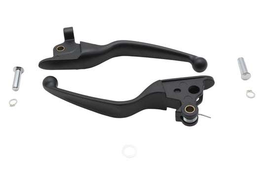 HARLEY Wide Hand Lever Set Fits 2021-2023 FLHT,   2021-2023 FLHR,   2021-2023 FLHX,   2021-2023 FLTR