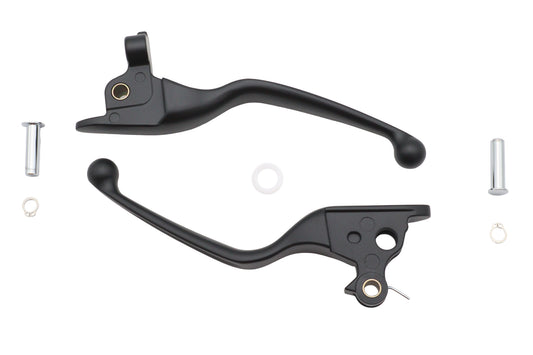 HARLEY Wide Hand Lever Set Fits 2021-2023 FLHT,   2021-2023 FLHR,   2021-2023 FLHX,   2021-2023 FLTR