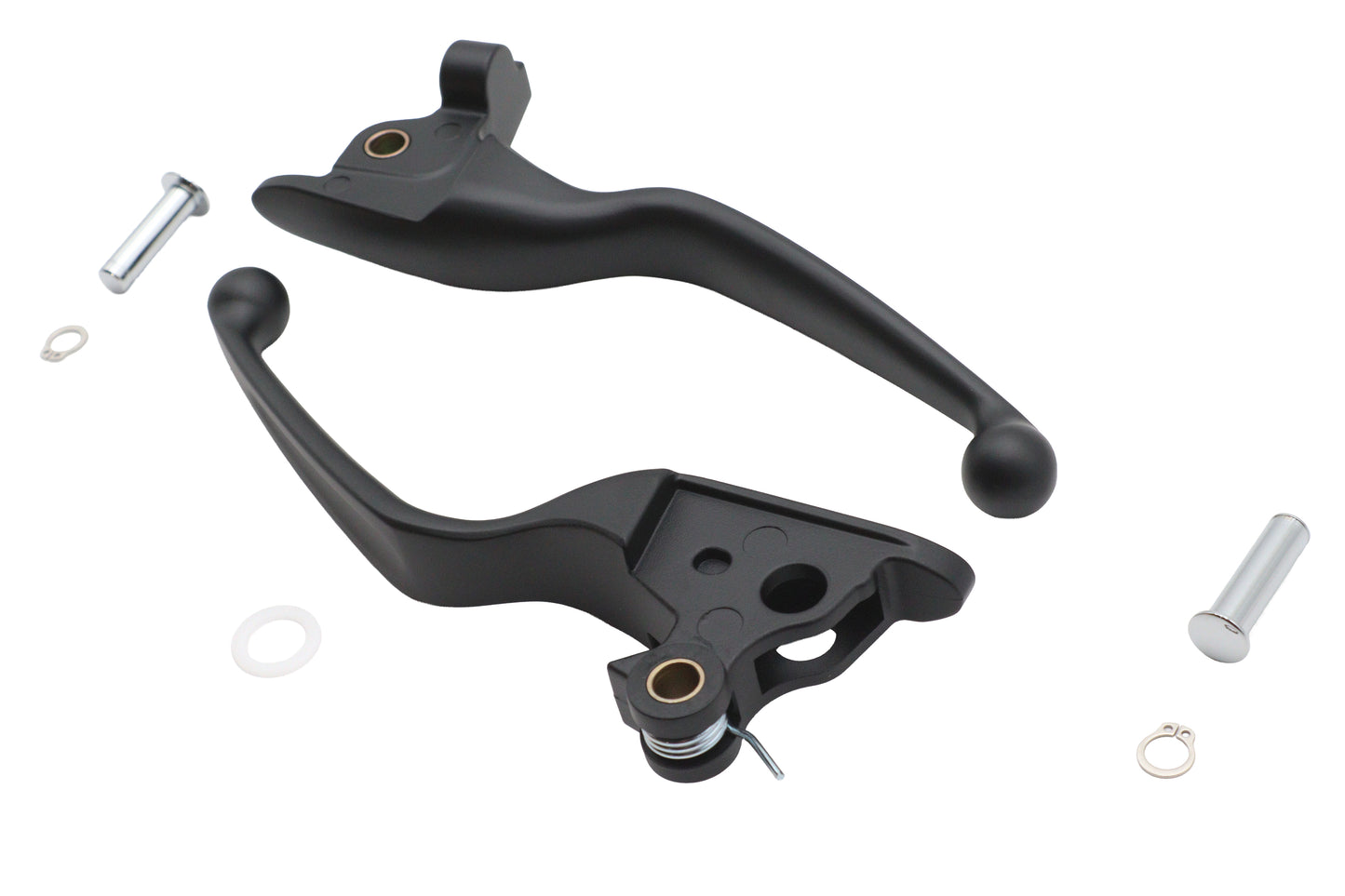 HARLEY Wide Hand Lever Set Fits 2021-2023 FLHT,   2021-2023 FLHR,   2021-2023 FLHX,   2021-2023 FLTR