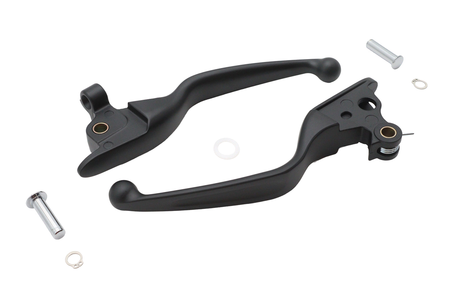 HARLEY Wide Hand Lever Set Fits 2021-2023 FLHT,   2021-2023 FLHR,   2021-2023 FLHX,   2021-2023 FLTR