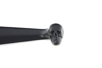 HARLEY Black Contour Hand Lever Set with Skull Ends Fits 1996-2007 FLST,   1996-2007 FXST,   1996-20
