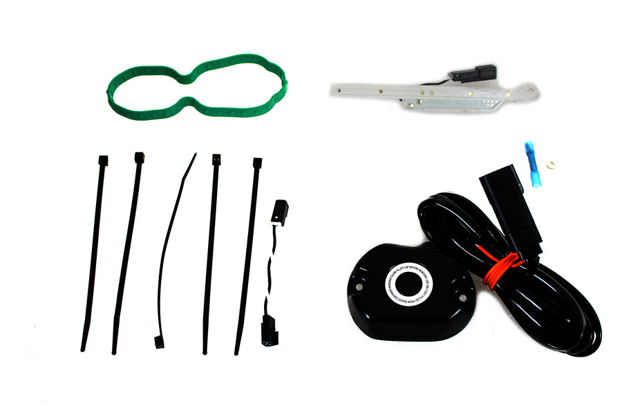 HARLEY OE XL Fuel Gauge Kit Black Fits 2007-UP XL,   2008-2013 XR,