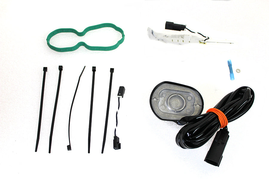 HARLEY OE XL Fuel Gauge Kit Black Fits 2007-UP XL,   2008-2013 XR,