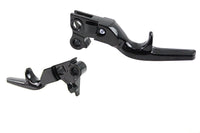 HARLEY Short Trigger Lever Set Black fits 1996-2014 FXST,   1996-2014 FLST,   1996-2014 FXD,   1996-2014 XL,