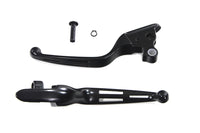 HARLEY Black Slotted Hand Lever Set Fits 2008-2013 FLT,