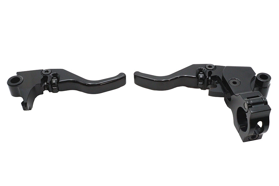 HARLEY Tamer E-Z Finger Lever Control Set Black Fits 1996-2003 XL, 1200 Custom 1999-2003 XL, 883 Cus