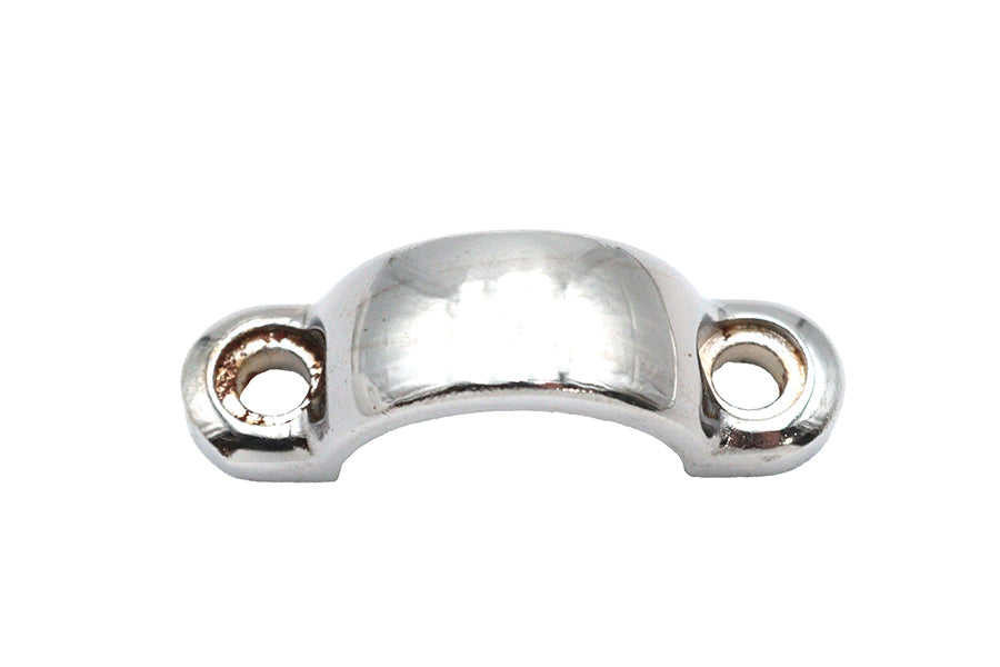 HARLEY Lower Hand Lever Clamp Chrome Fits 1928-1929 J,   1930-1936 VL,   1936-1940 EL,   1937-1940 U