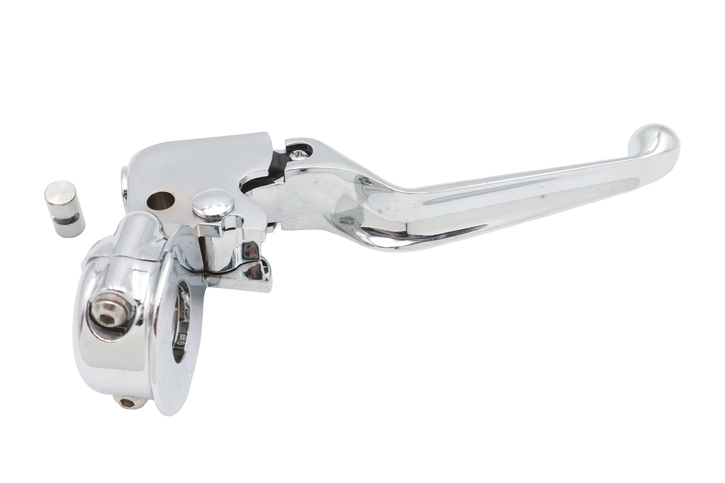 HARLEY Clutch Hand Lever Assembly Chrome Fits 1996-2006 FXST,   1996-2006 FLST,   1996-2007 FLT,   1