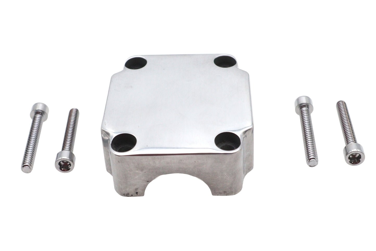 HARLEY Handlebar Control Switch Cover Smooth Polished Fits 1972-1981 FL,   1973-1981 FX,   1973-1981