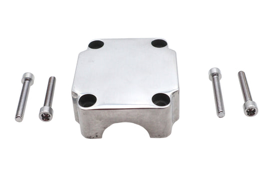 HARLEY Handlebar Control Switch Cover Smooth Polished Fits 1972-1981 FL,   1973-1981 FX,   1973-1981