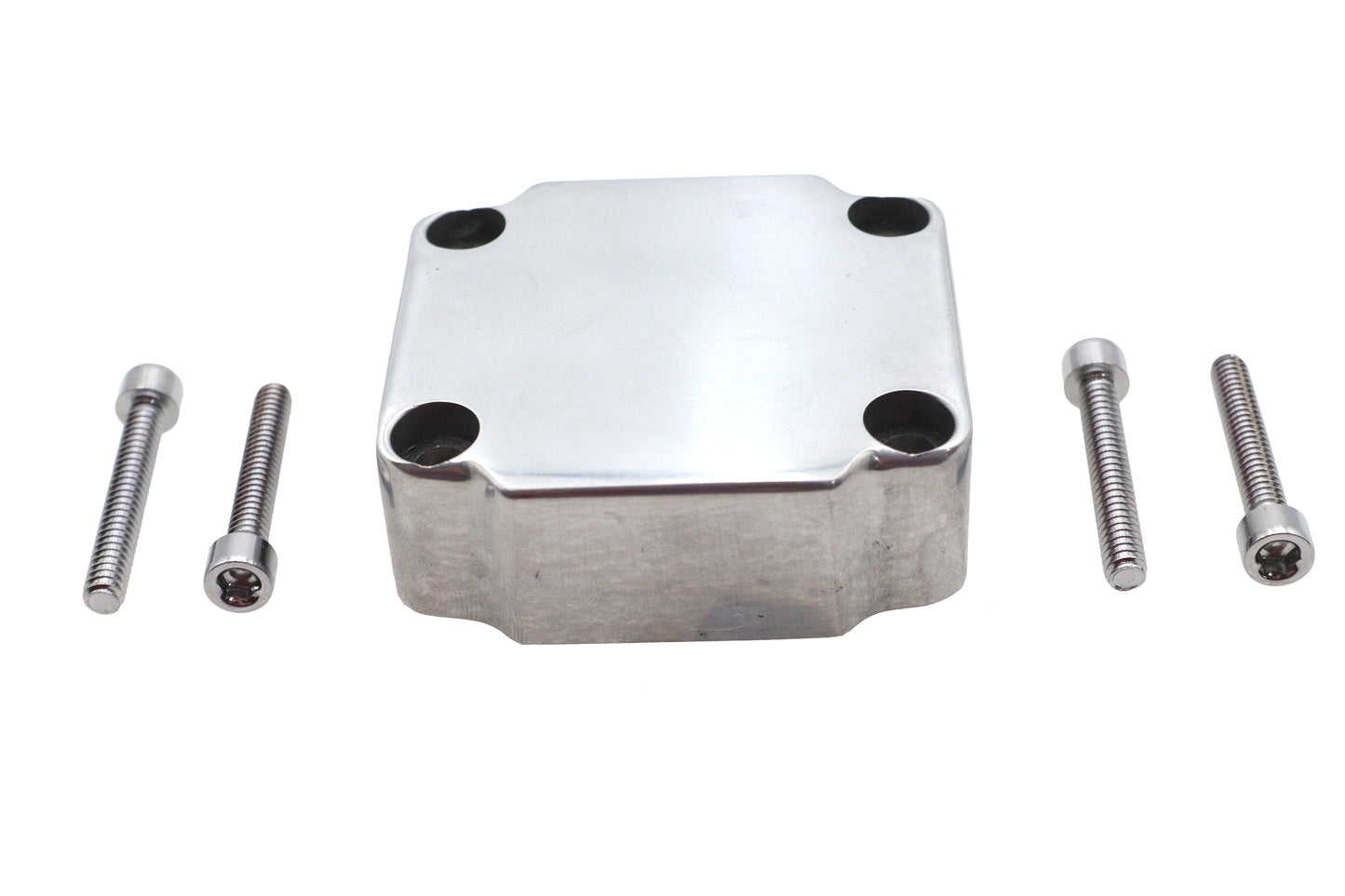 HARLEY Handlebar Control Switch Cover Smooth Polished Fits 1972-1981 FL,   1973-1981 FX,   1973-1981