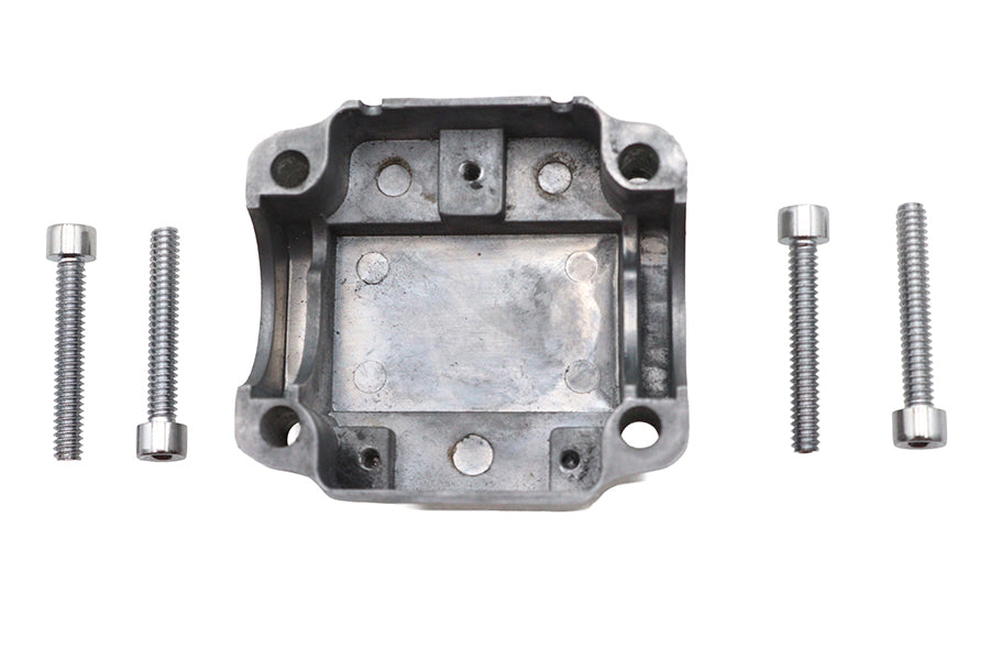HARLEY Handlebar Control Switch Cover Smooth Polished Fits 1972-1981 FL,   1973-1981 FX,   1973-1981