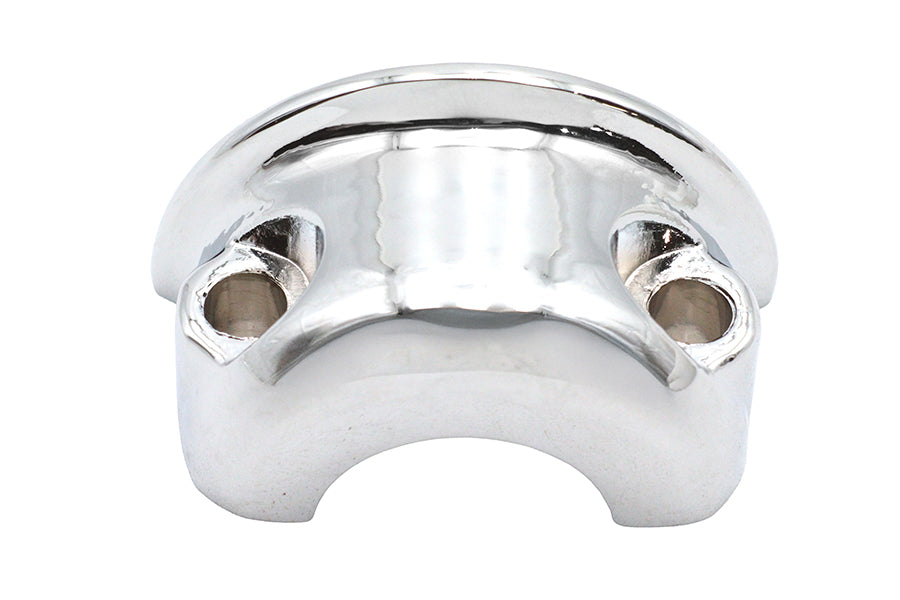 HARLEY Handlebar Clamp Chrome Fits 1996-2014 FXST,   1996-2014 FLST,   1996-2017 FXD,   1996-2003 XL