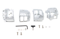 HARLEY Handlebar Switch Housing Kit Chrome Fits 2002-2006 VRSC,   1996-2006 XL,   1996-2006 XR,   19