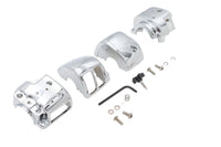 HARLEY Handlebar Switch Housing Kit Chrome Fits 2002-2006 VRSC,   1996-2006 XL,   1996-2006 XR,   19