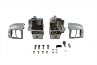 HARLEY Handlebar Switch Housing Kit Chrome Fits 1996-2013 FLHTC, without cruise control 2006-2013 FL
