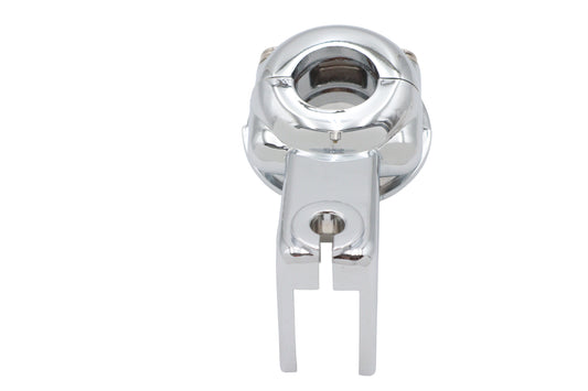 HARLEY Clutch Hand Lever Bracket with Clamp Chrome Fits 1996-2014 FXST,   1996-2014 FLST,   1996-200