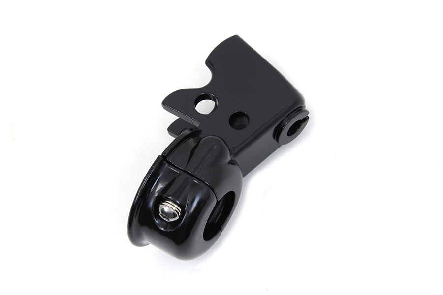 HARLEY Clutch Hand Lever Bracket with Clamp Black Fits 1996-2014 FXST,   1996-2014 FLST,   1996-2007