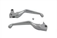HARLEY Chrome Smooth Hand Lever Set Fits 2004-2006 XL,
