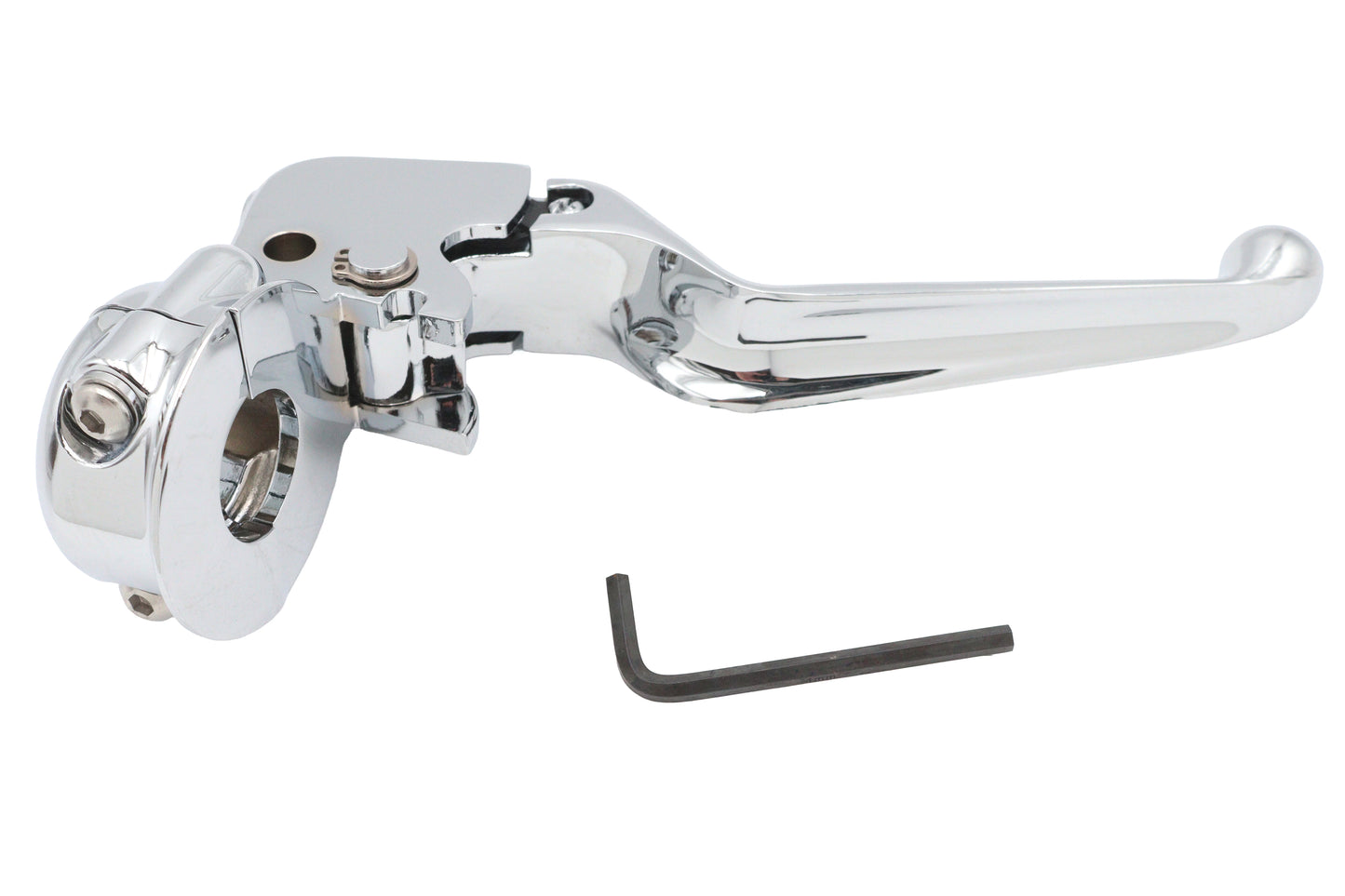 HARLEY Clutch Hand Lever Assembly Chrome Fits 2008-2016 FLHR,   2008-2013 FLHT,   2008-2013 FLHX,