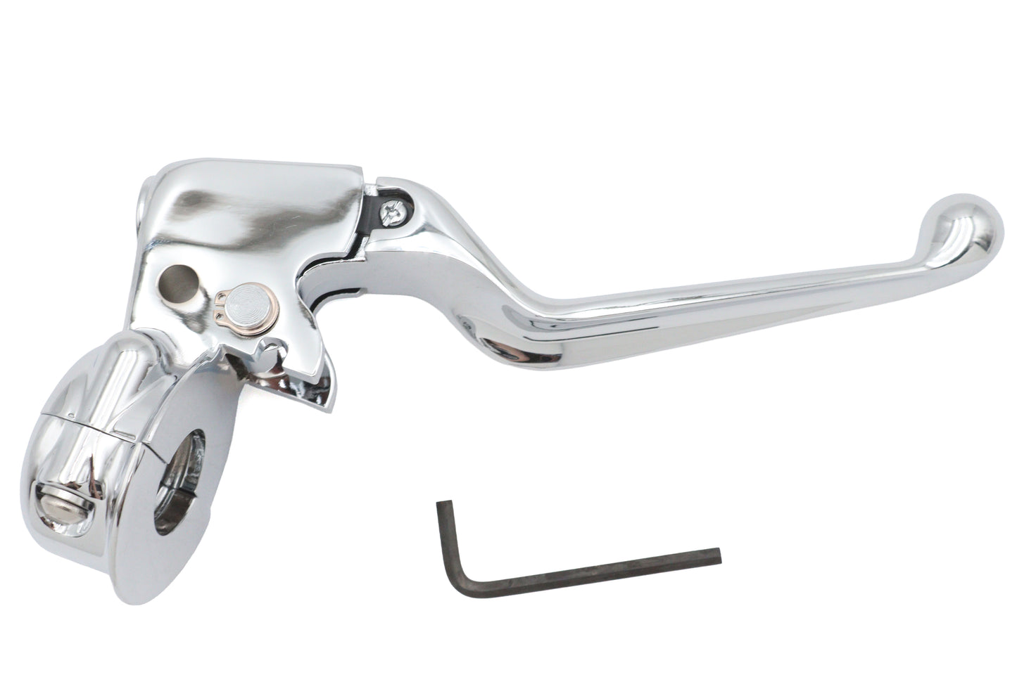 HARLEY Clutch Hand Lever Assembly Chrome Fits 2008-2016 FLHR,   2008-2013 FLHT,   2008-2013 FLHX,