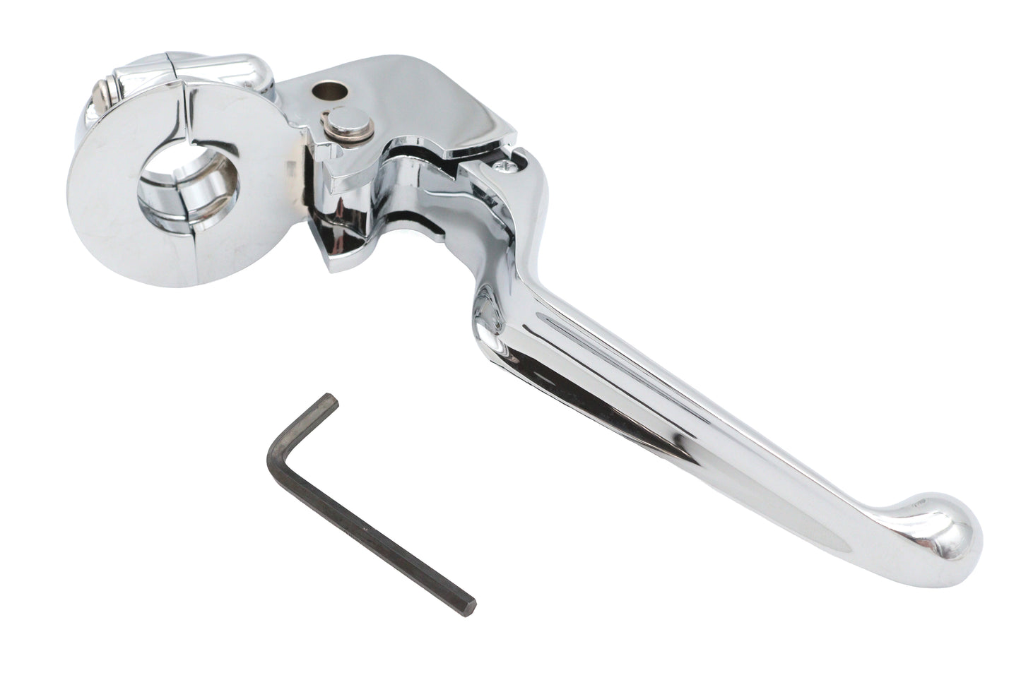 HARLEY Clutch Hand Lever Assembly Chrome Fits 2008-2016 FLHR,   2008-2013 FLHT,   2008-2013 FLHX,